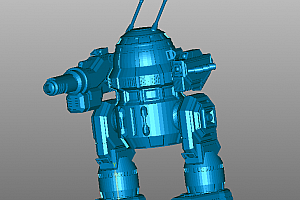 机器人stl模型下载obj模型下载用于修图建模3d打印