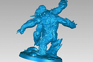 大猩猩模型下载3d打印素材下载stl模型下载