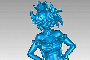 Bowset人物模型下载stl三维模型下载3d打印建模素材下载