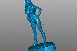 神奇女侠女孩stl模型下载3d素材