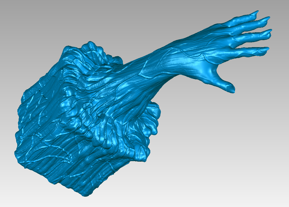 魔爪手臂模型下载stl素材下载3d打印建模素材下载