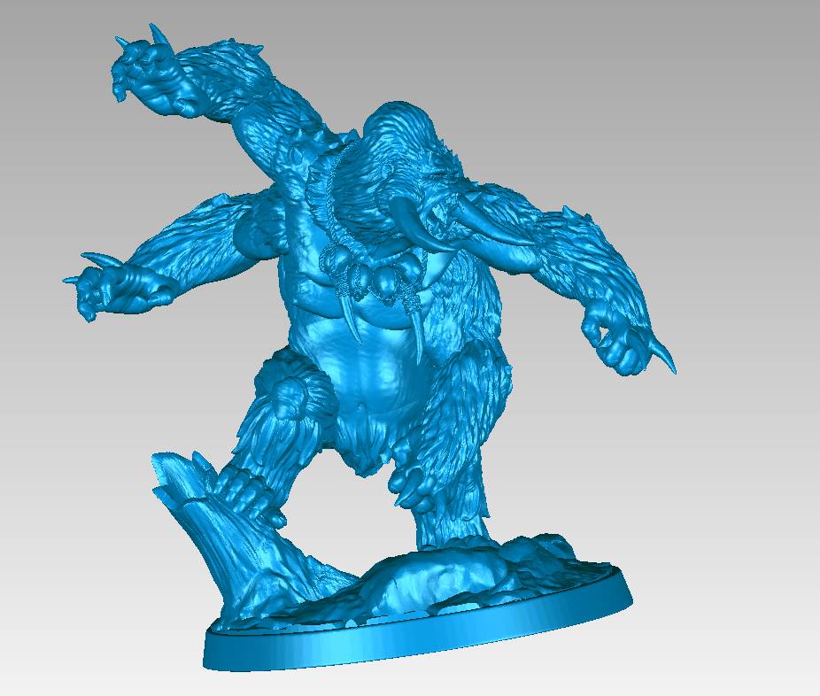 大猩猩模型下载3d打印素材下载stl模型下载