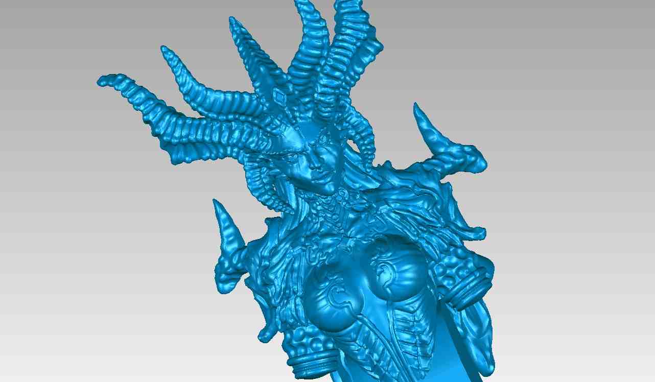 莉莉丝“夜妖”三维模型下载stl模型数据下载建模3d打印素材下载
