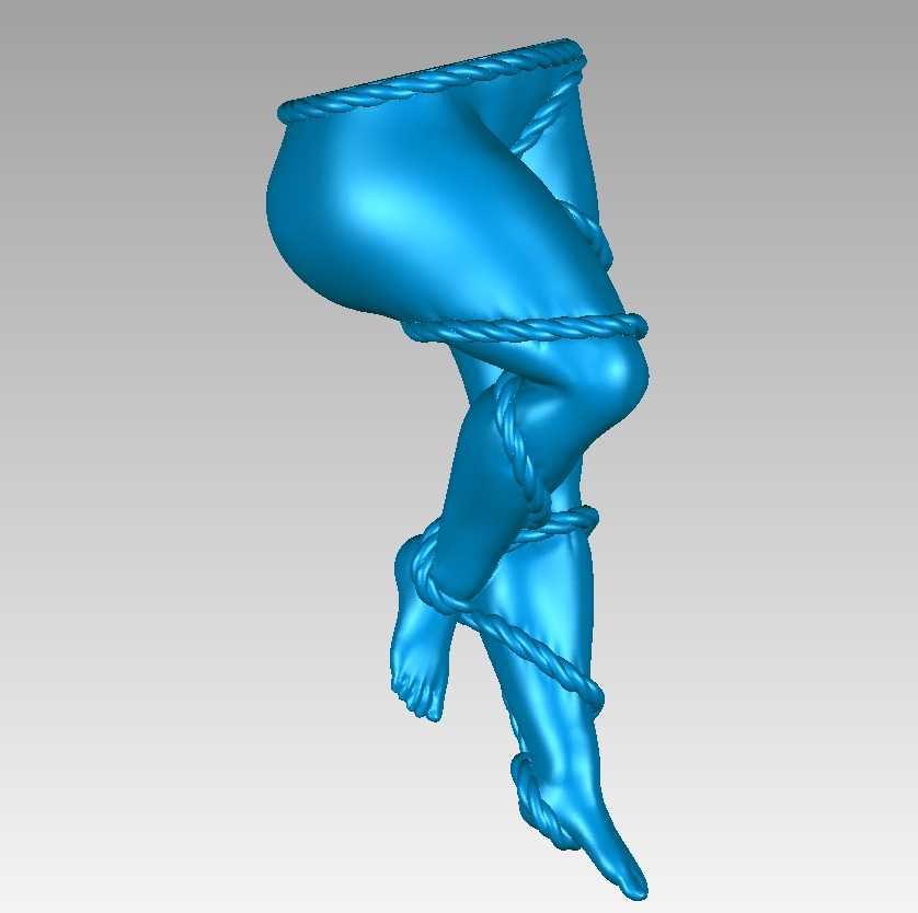 腿模型下载三维数据下载stl3d打印文件下载