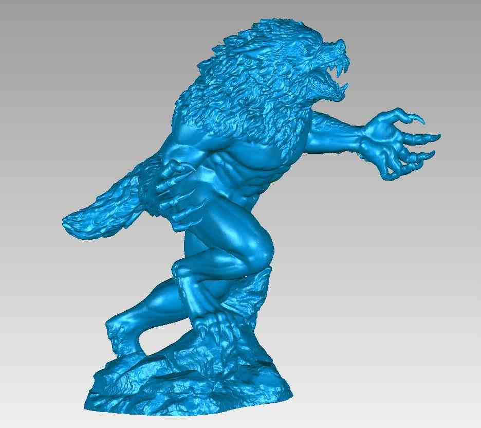 阿卡迪亚的狼人3D模型文件下载