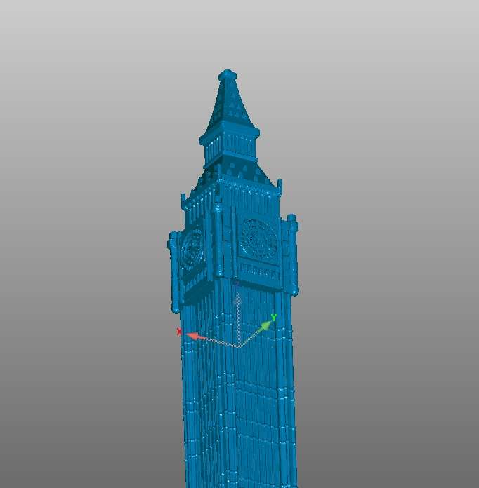 伦敦大本钟模型下载stl素材下载