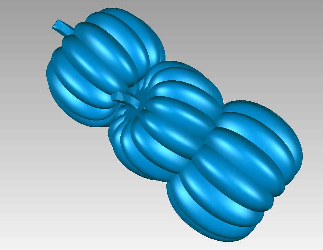 南瓜stl模型下载3D打印素材建模修图资源