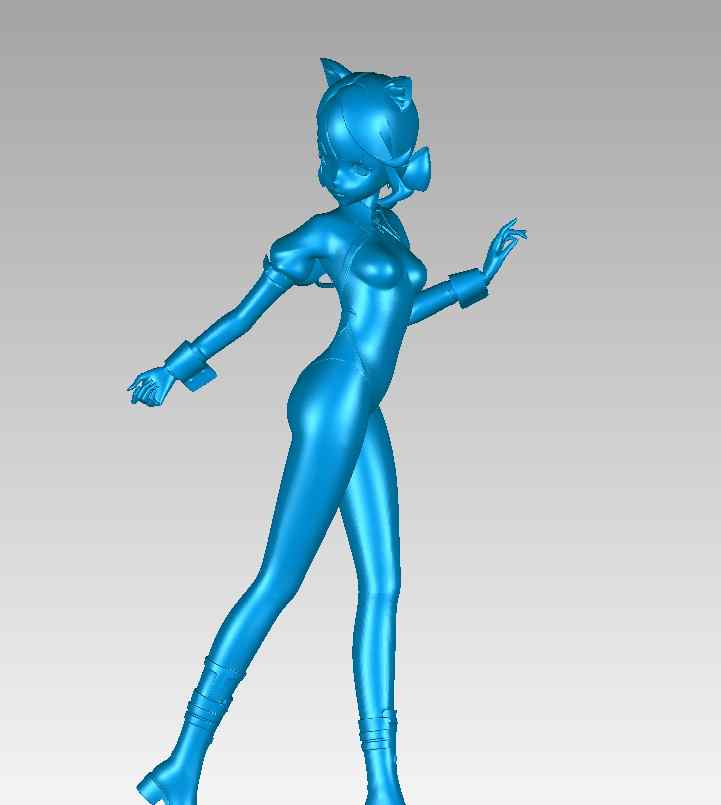 Lynette美女模型下载身体里素材3d打印资源