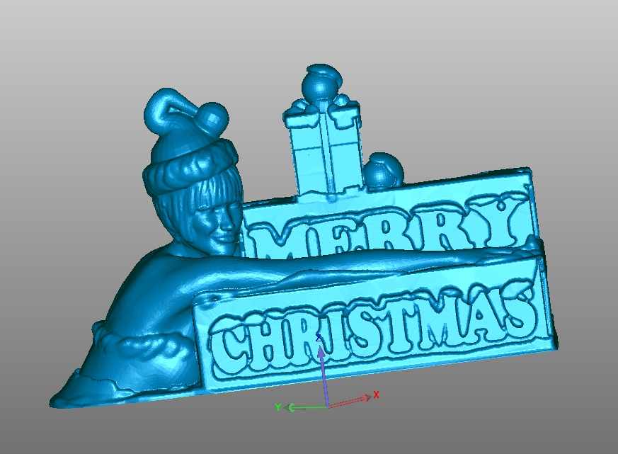 圣诞节模型stl下载3d建模素材下载