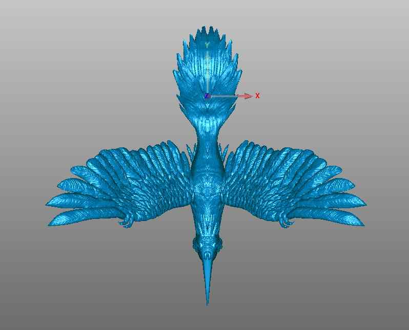 老鹰鸟模型STL素材