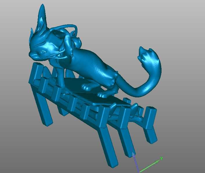 Yuumi league猫模型下载stl素材