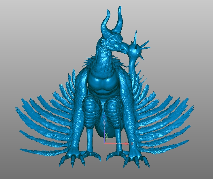 怪物stl模型下载3d打印素材