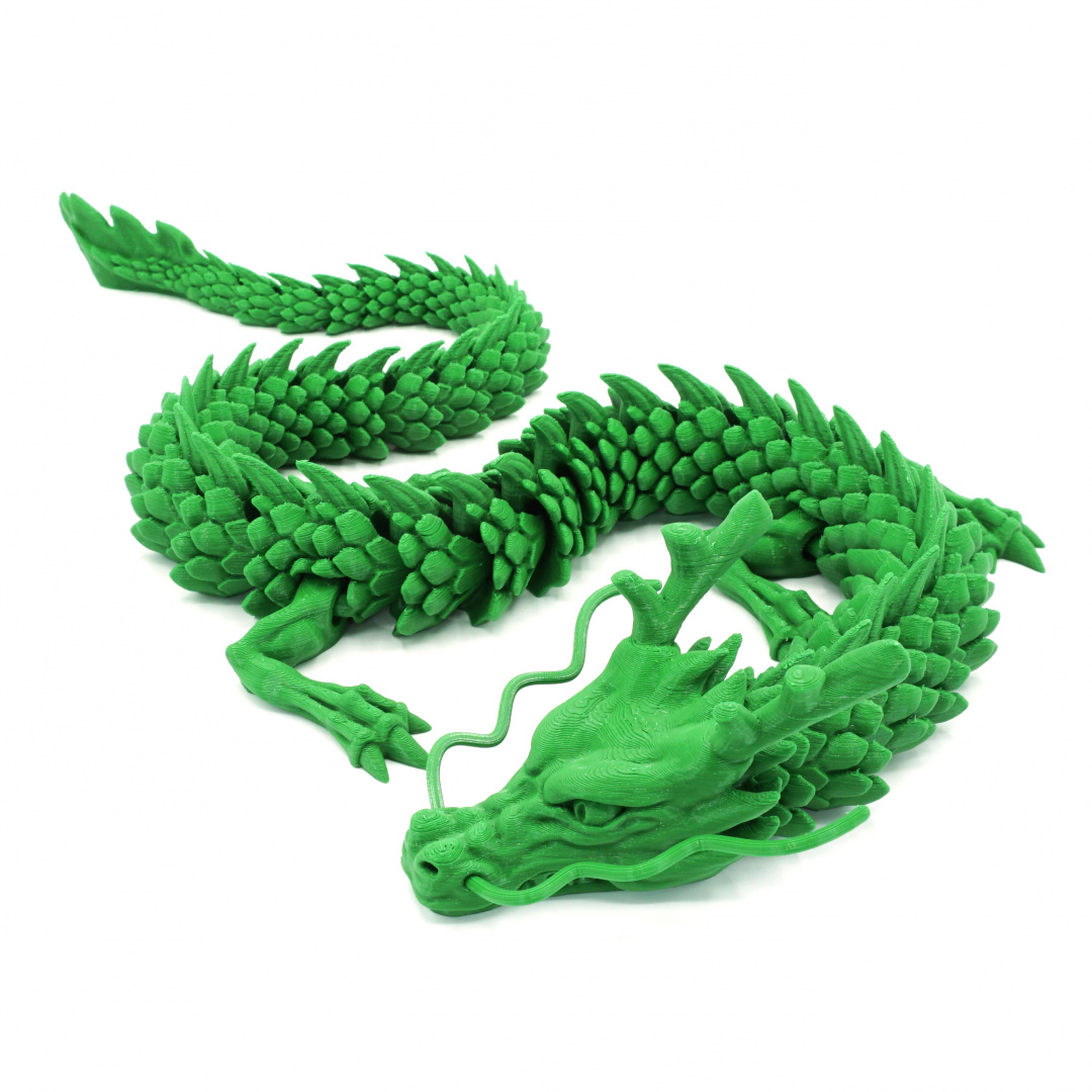 可活动龙stl数据下载关节可动的龙模型3d打印文件下载